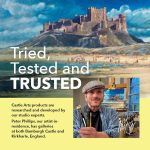 Castle Art Supplies 24 x 12ml Watercolor Paint Tube Set | Value for Adult Artists | Quality, Intense Colors | Just Squeeze the Tube, Mix with Water and Get Creative | In Delightful Presentation Box - Image 6